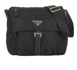 Tessuto Messenger, Re Nylon, Black, DB, 1*